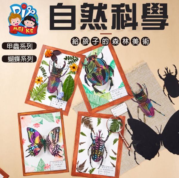 DIY昆蟲總動員標本材料包 M7095