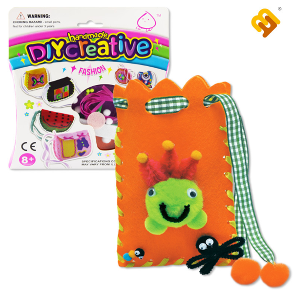 DIY粘貼縫製零錢包材料包 MF119