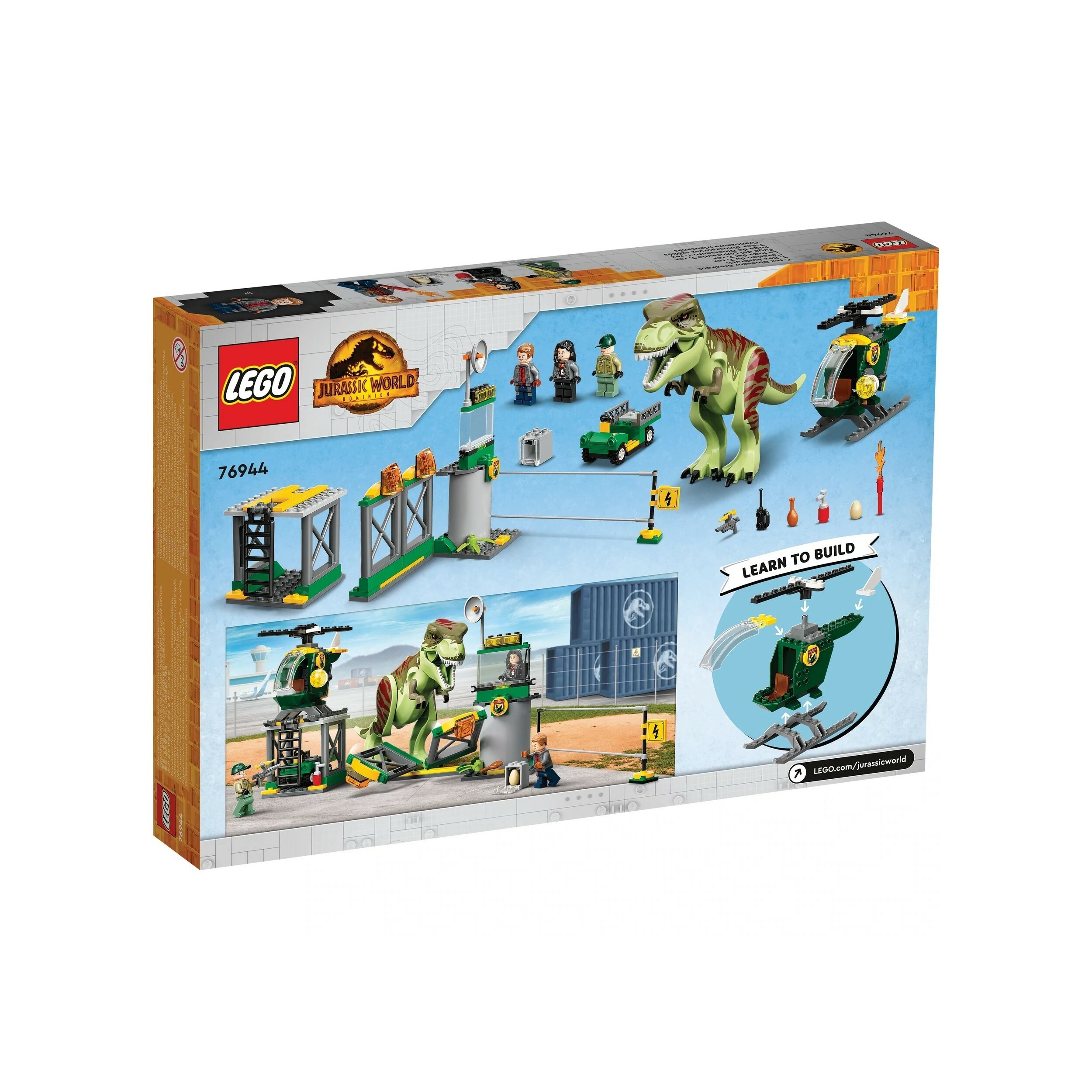 76944 Jurassic World T. rex Breakout - New, Unopened