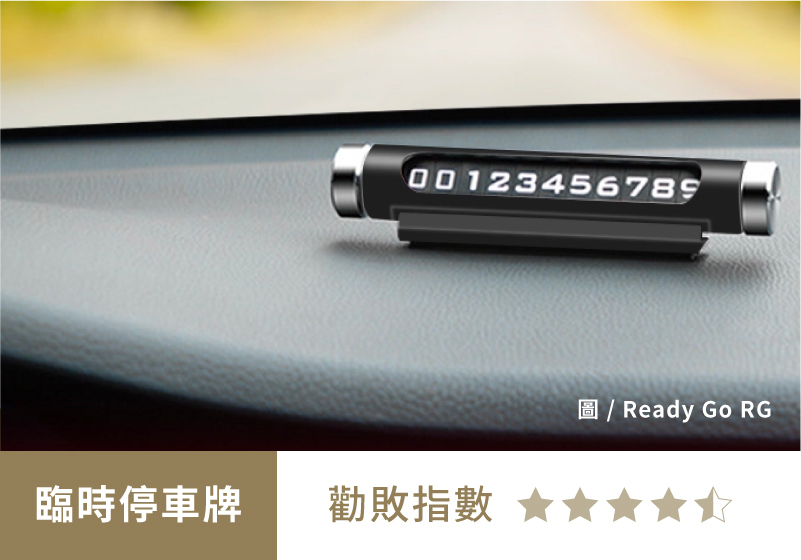 2025 最新 必買車用品懶人包｜看時停車牌