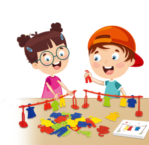 現貨區 晾衣服專注力平衡遊戲 64515