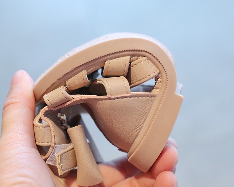 韓版蝴蝶結羅馬鞋