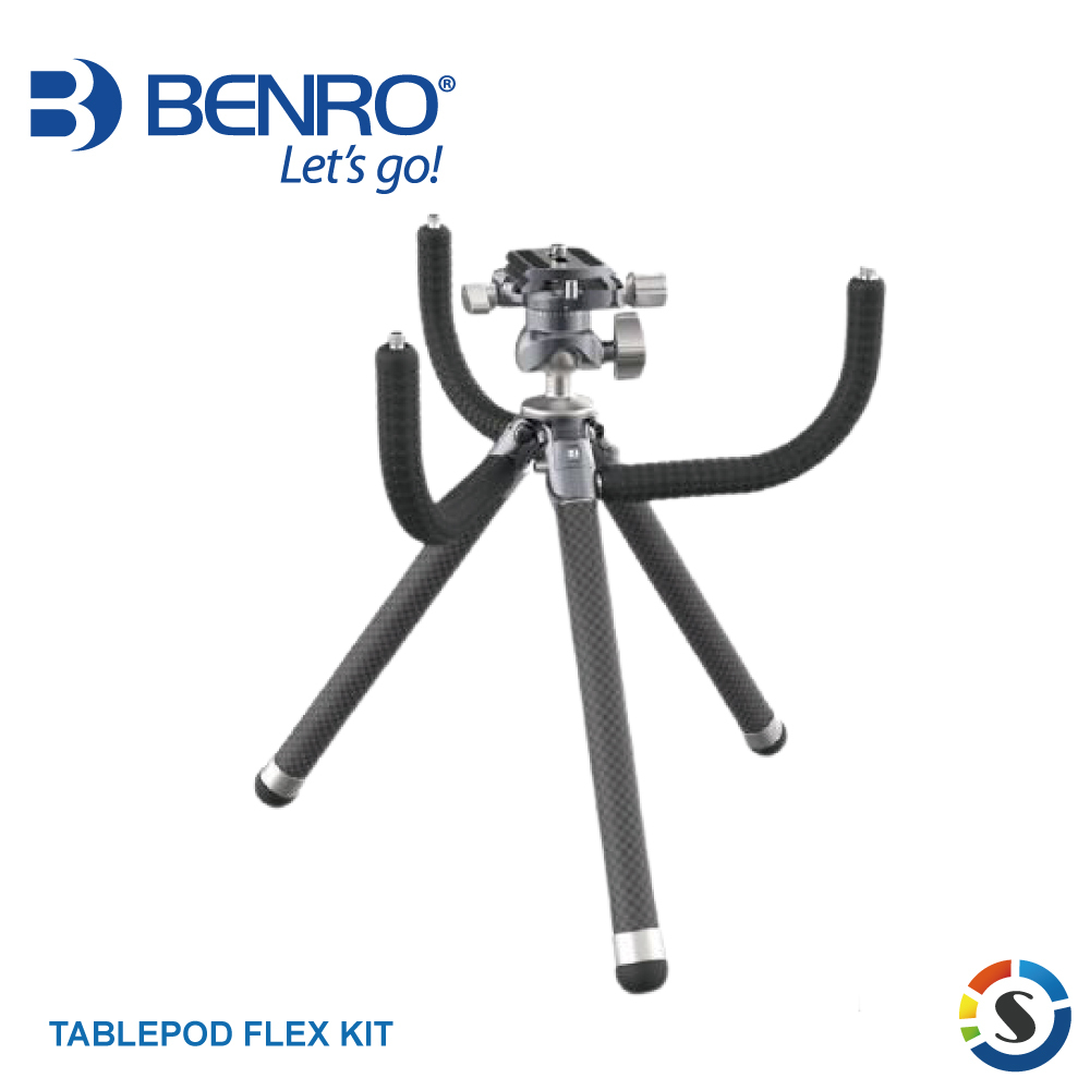 【BENRO百諾】TABLEPOD FLEX KIT (TPKFL) 迷你三腳架