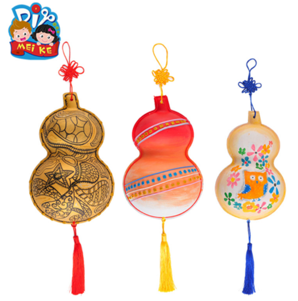 DIY紙漿葫蘆手繪掛飾 M1953