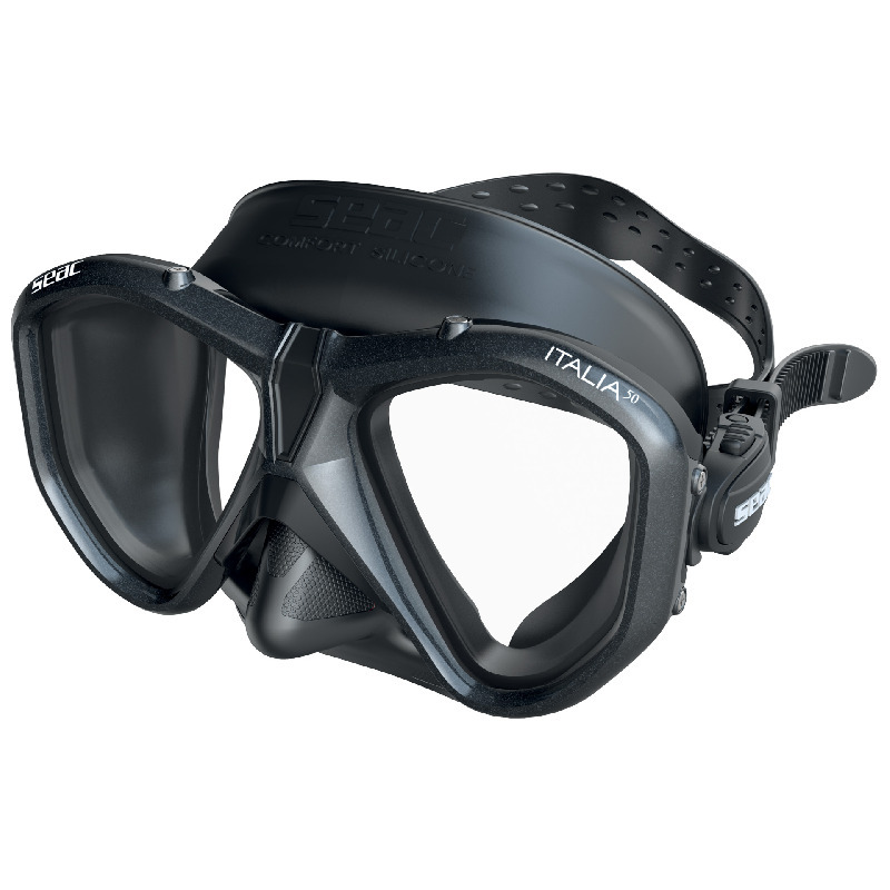 Seac Sub ITALIA 50 ASIA FIT /NARROW FIT｜雙鏡片潛水面鏡｜水肺潛水｜自由潛水