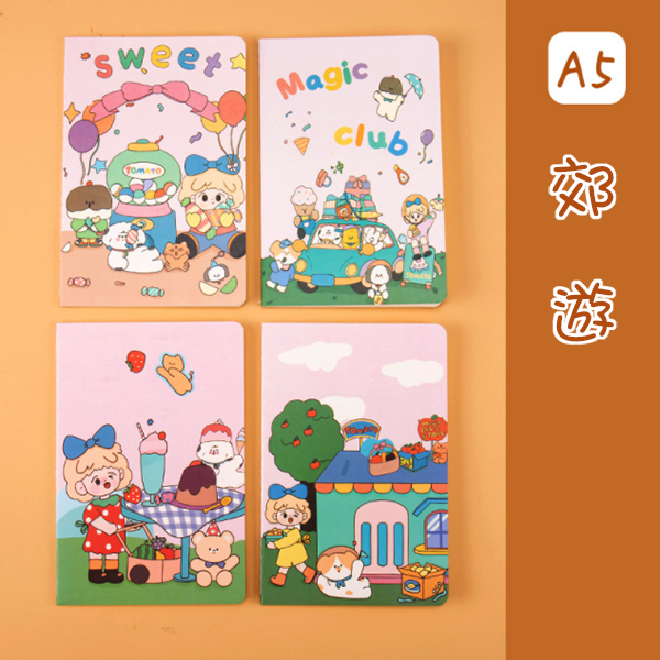 卡通A5筆記簿 A826