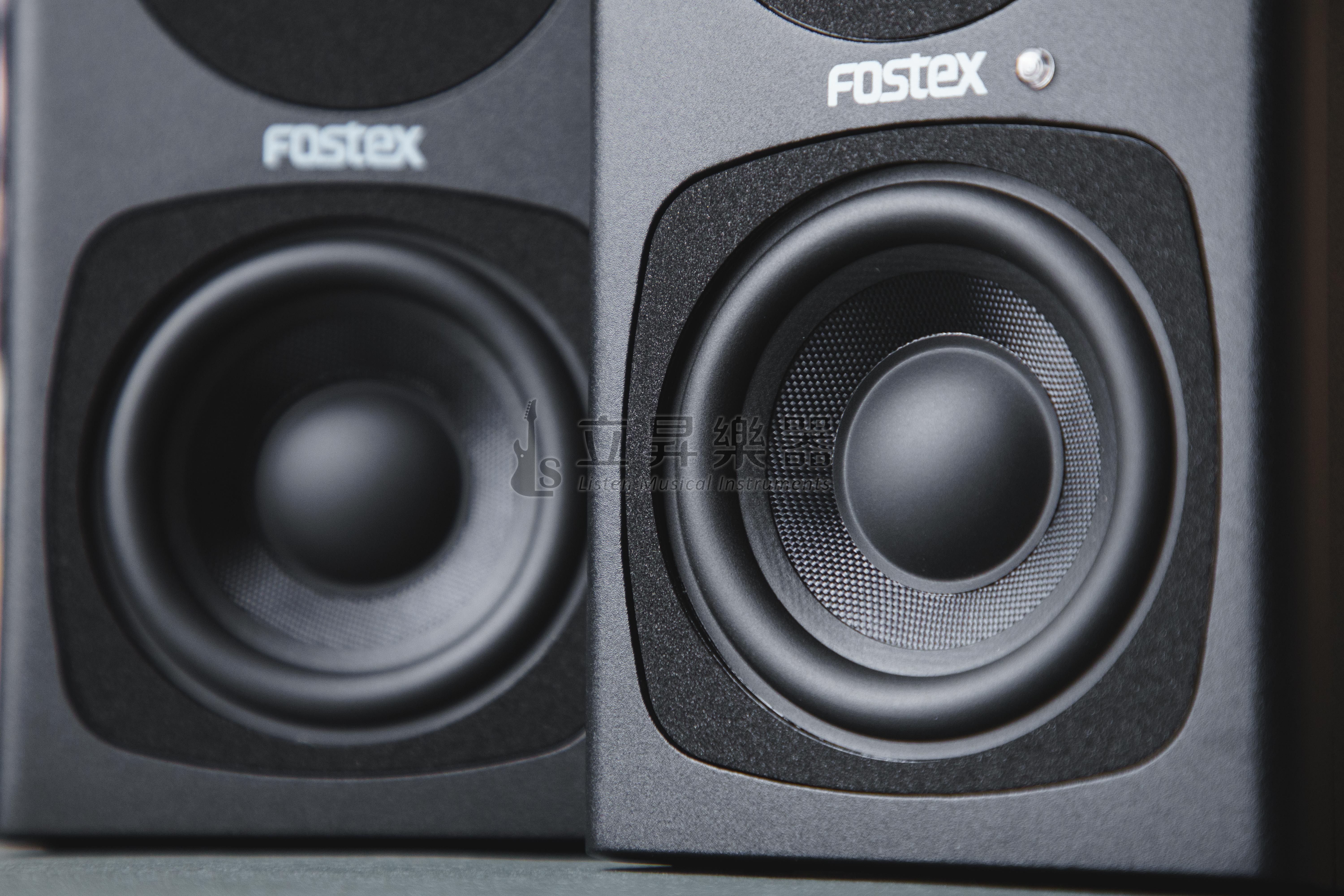FOSTEX PM0.3H 主動式監聽喇叭一對15W 黑色/ 白色