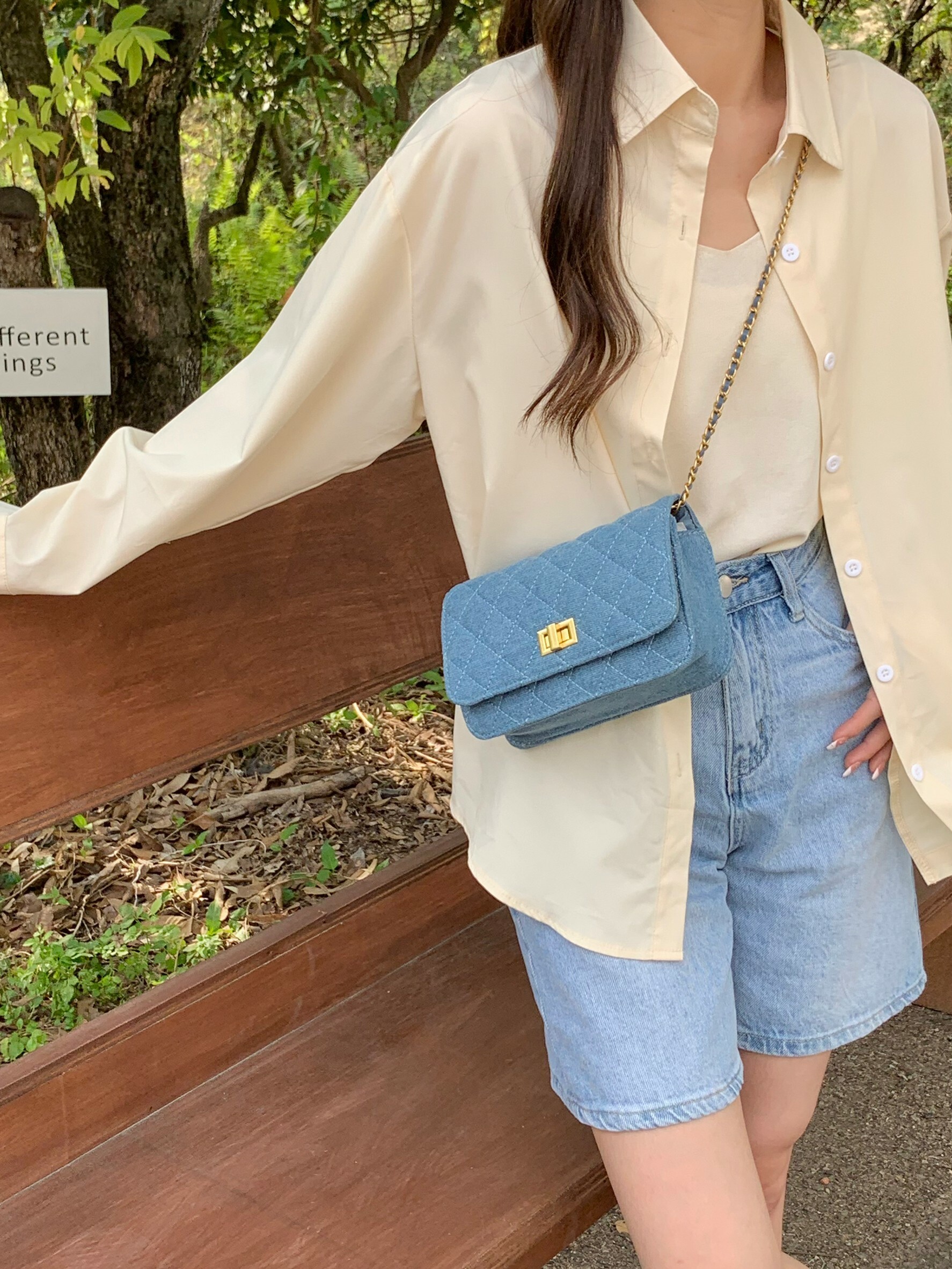 經典小香金球牛仔系列包款/三款