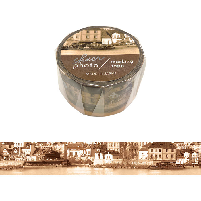 Mind Wave Masking Tape－Sheer Photo Series (Japanese Stationery Brand)
