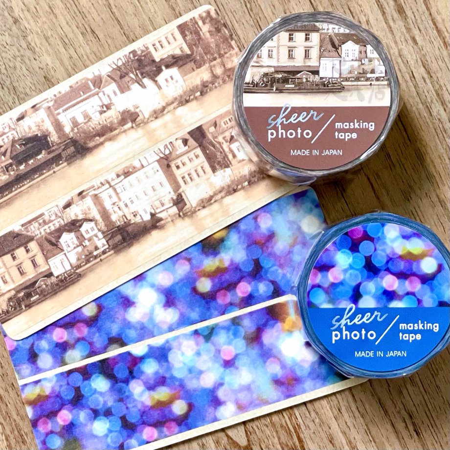 Mind Wave Masking Tape－Sheer Photo Series (Japanese Stationery Brand)
