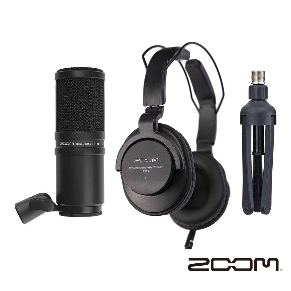 ZOOM ZDM-1PMP 耳機麥克風 直播套組