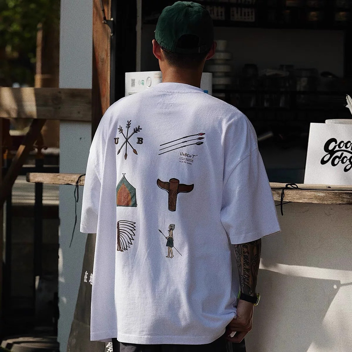 {現貨} Unbent 22SS 印第安風重磅Oversize Tee