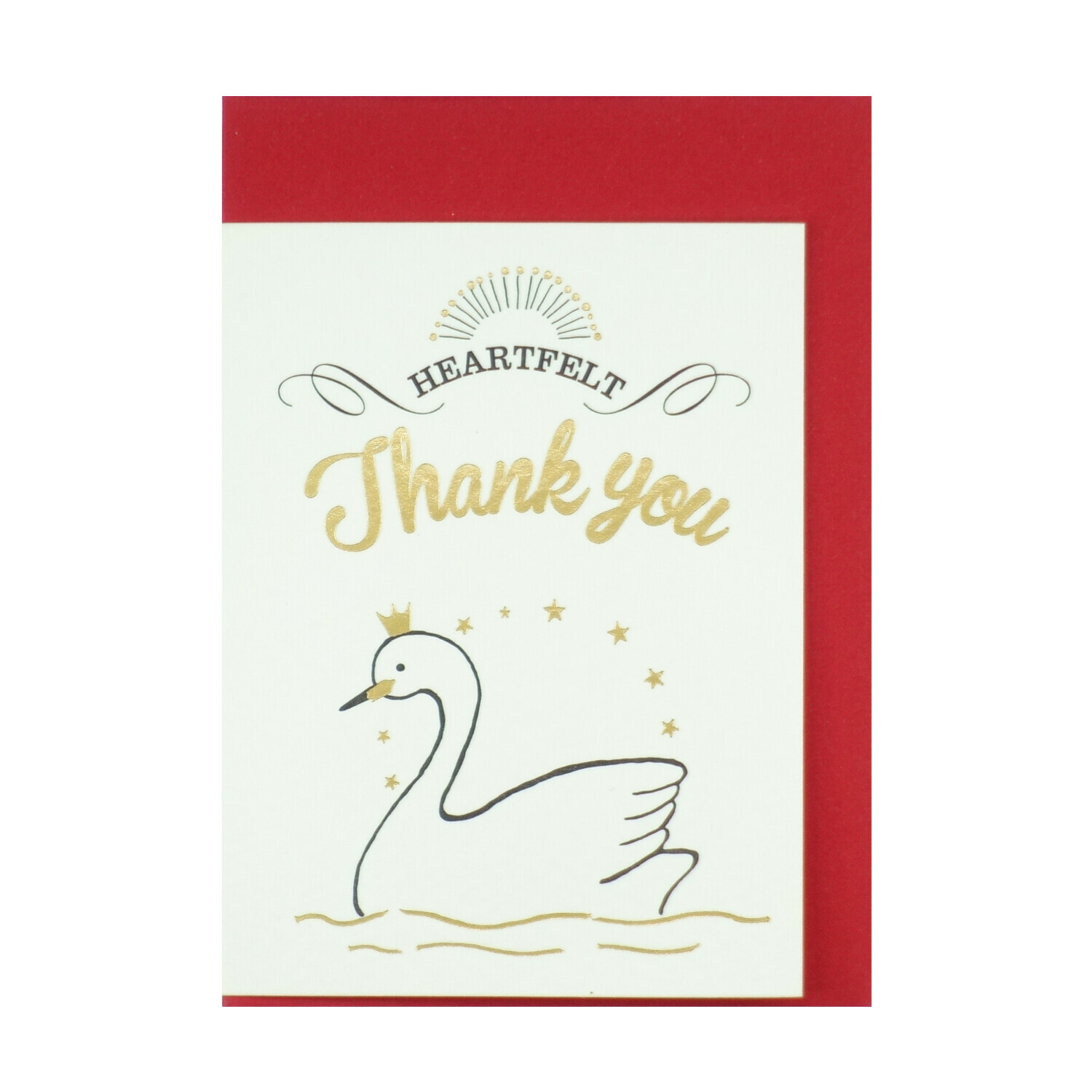 天鵝 感謝卡 萬用卡片｜日本Greeting Life