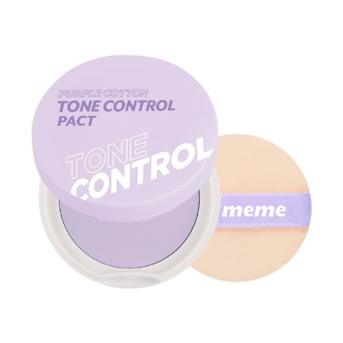 I'M Meme Purple Cotton Tone Control Pact 9.5g