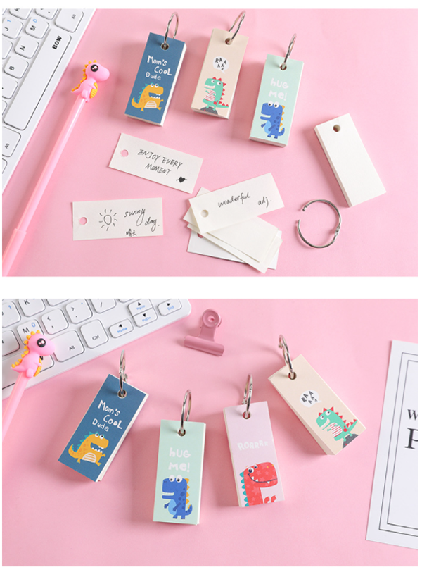 卡通恐龍小鐵圈本 A0007