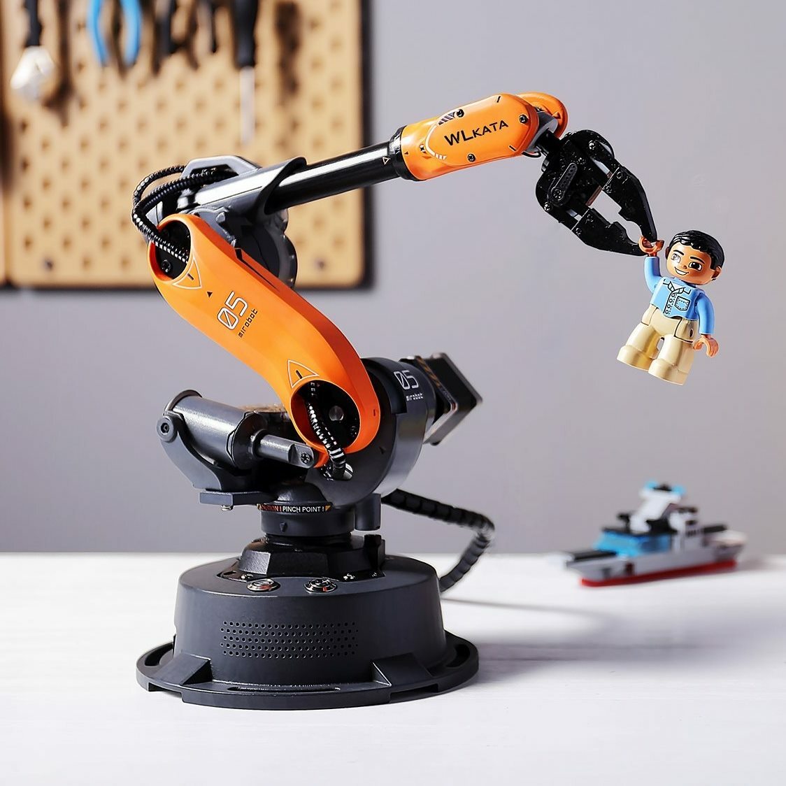 WLkata 6軸ミニロボットアーム Mirobot 教育キット Amazon.com: wlkata