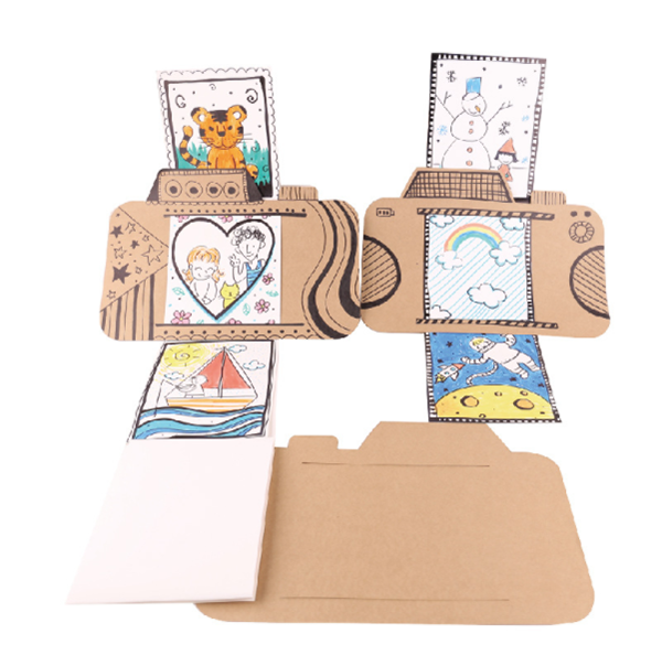 DIY紙板塗色照相機 M1466