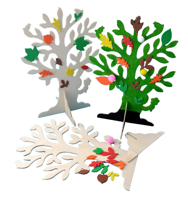 DIY植樹木質大樹材料包 M2008