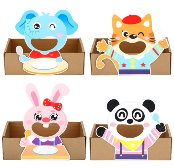 DIY喂小動物吃東西材料包 M3546