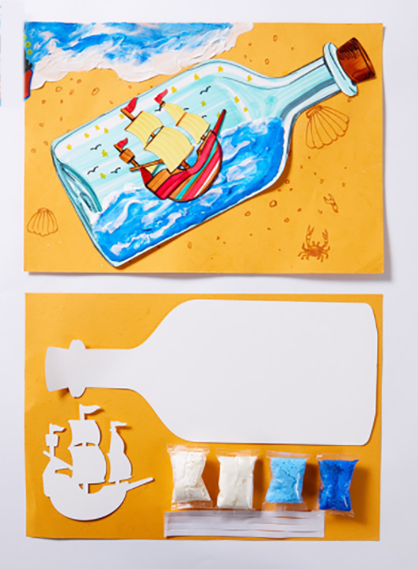 DIY漂流瓶塗鴉材料包 M7090