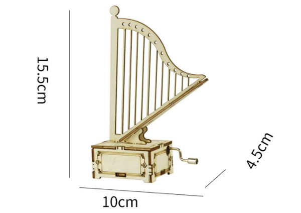 DIY木質音樂盒 63283