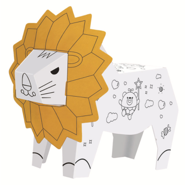 現貨區 DIY塗色繪畫獅子 SM355327