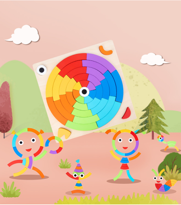 彩虹想像力啟蒙拼拼樂 ZY-283