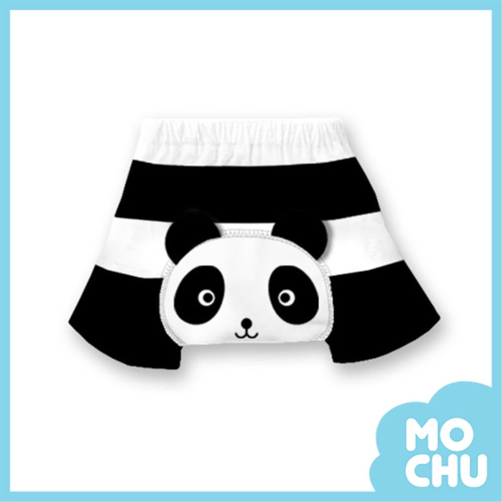 黑輪熊貓屁屁褲