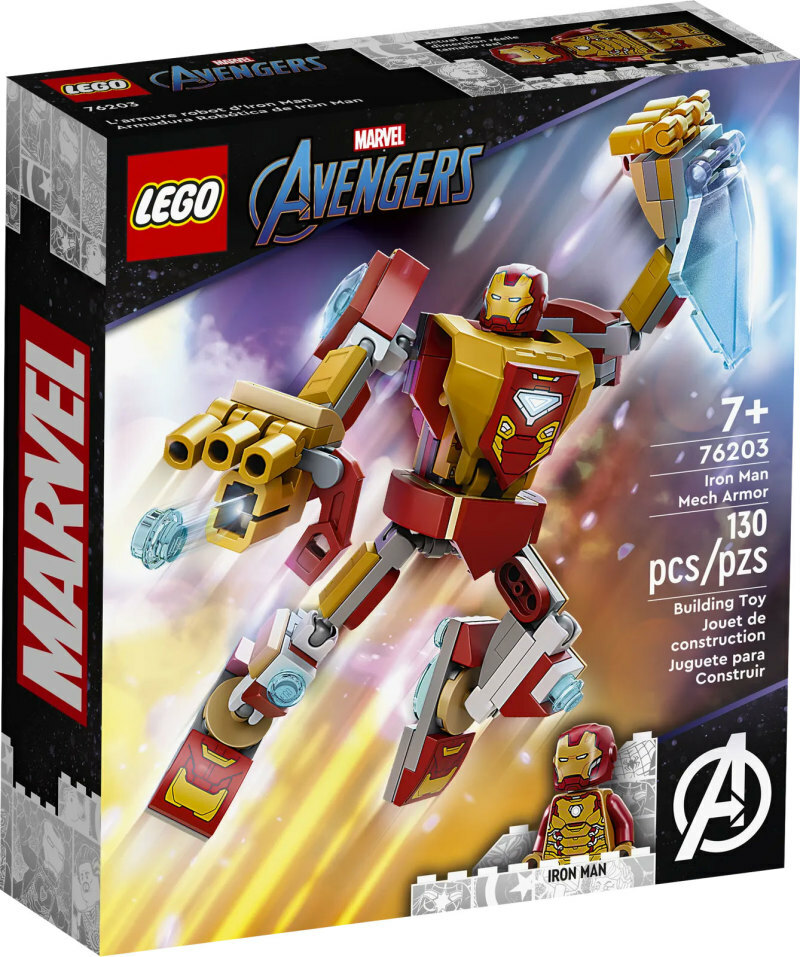 LEGO 76203 Iron Man Mech Armor 鐵甲奇俠武裝機甲 (Marvel 漫威)