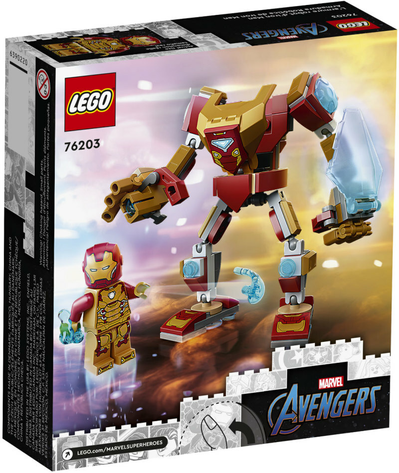 LEGO 76203 Iron Man Mech Armor 鐵甲奇俠武裝機甲 (Marvel 漫威)