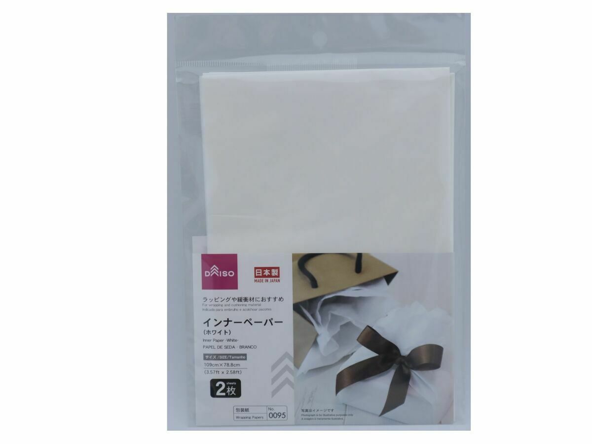 包裝紙/白色2入