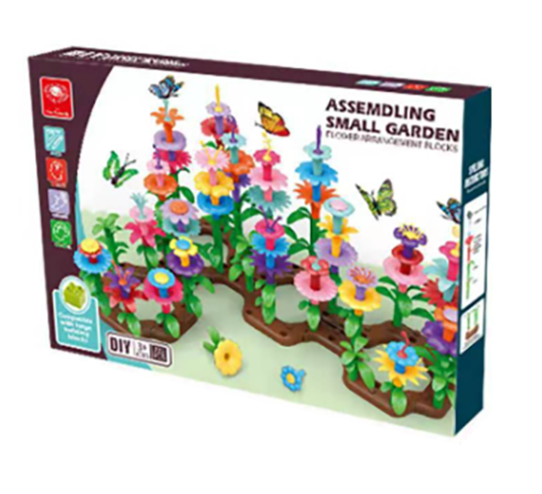 現貨區 DIY百變花園裝積木-222粒 64148
