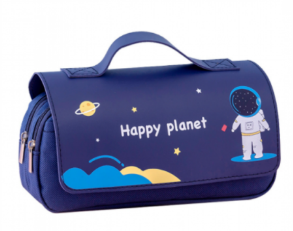 快樂星球大容量筆袋 WJLBD0005