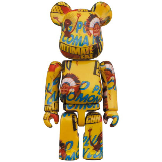 【 BE@RBRICK | 100%+400% BASQUIAT#3 】