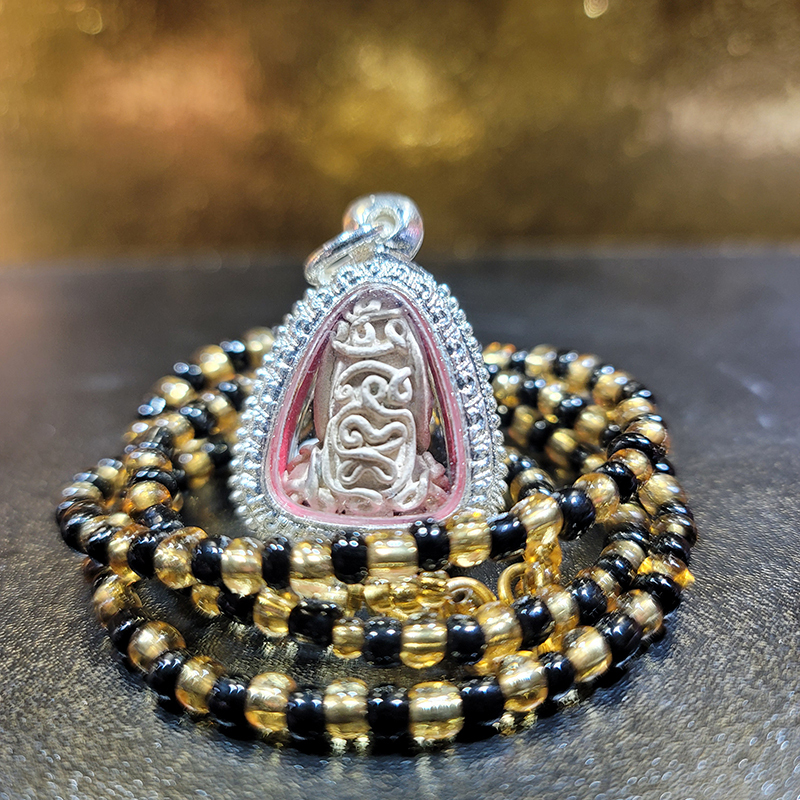 龍婆冠-純銀經文必打