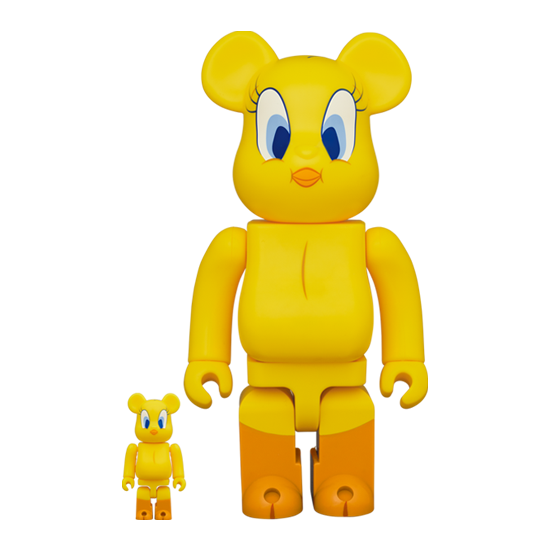 【 BE@RBRICK | 100%+400% TWEETY 】