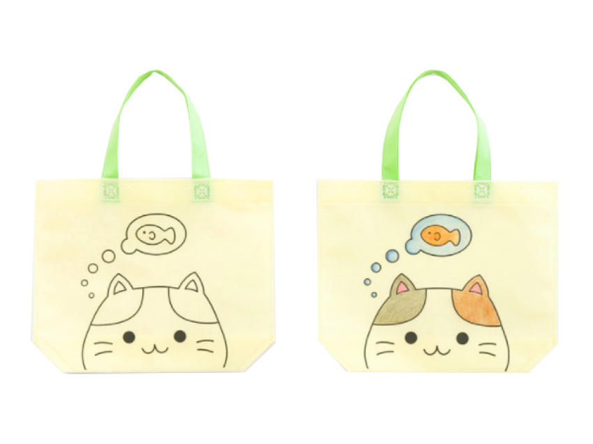 DIY填色無紡布手提袋 BF4524