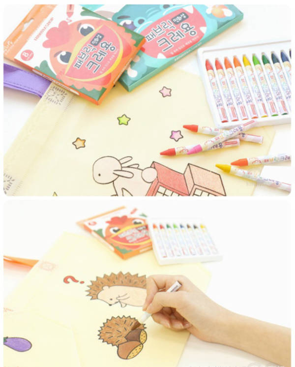 DIY填色無紡布手提袋 BF4524