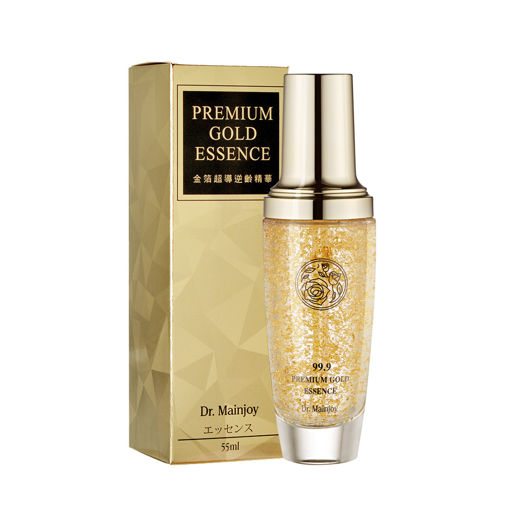 【官網限定套組】Dr.Mainjoy金箔超導逆齡精華55ml+時空逆齡奇肌美白修護霜50g+時空逆齡玫瑰修護精華50mlx2入