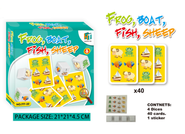 動物骰子配對遊戲 777-32