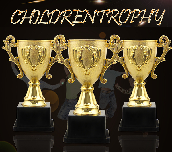 破盤價 塑膠獎盃18CM 升級送彩色排版金貼 300