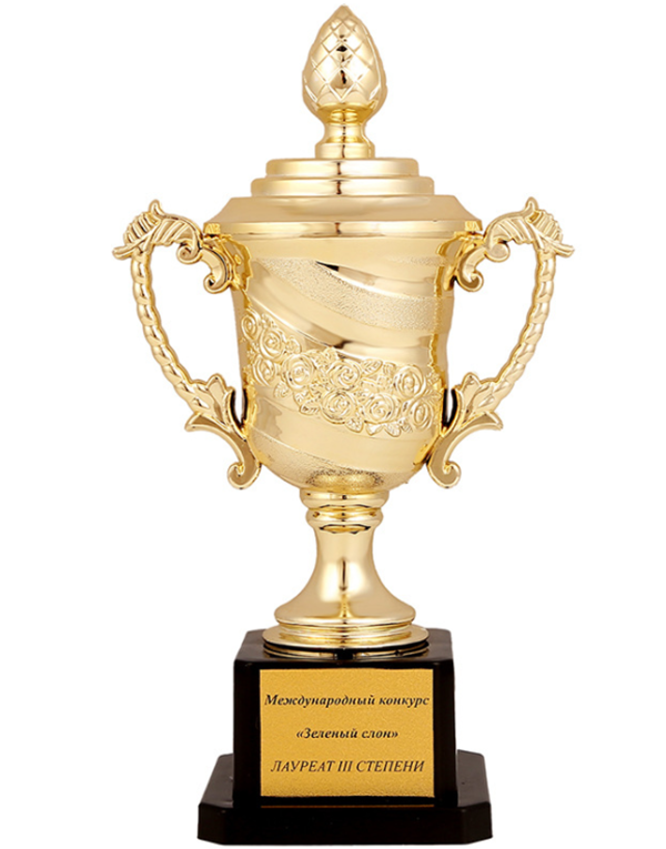 破盤價 塑膠玫瑰花小獎盃 升級送彩色排版金貼 28315