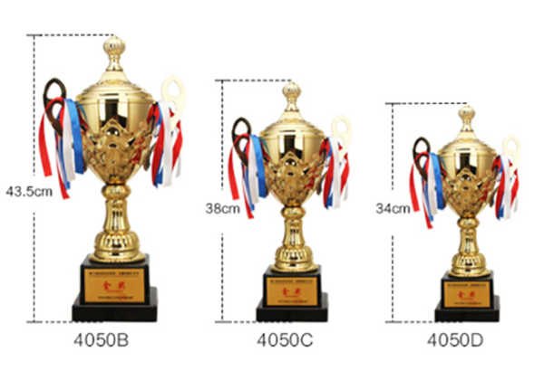 破盤價 4050金屬獎盃34CM-43CM 升級送彩色排版金貼 4050