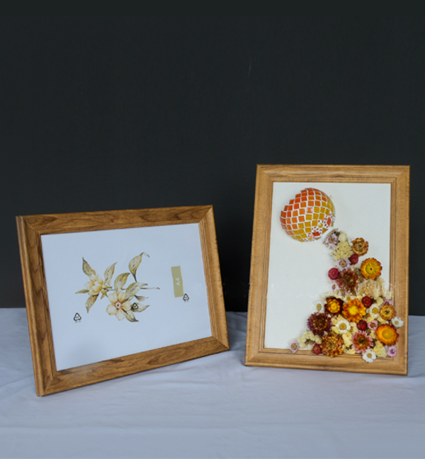 現貨區 DIY白胚實木畫框托盤 63627