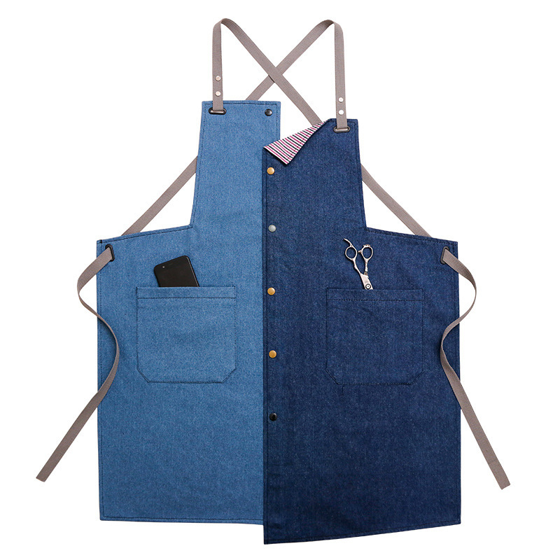 拼接撞色職人圍裙