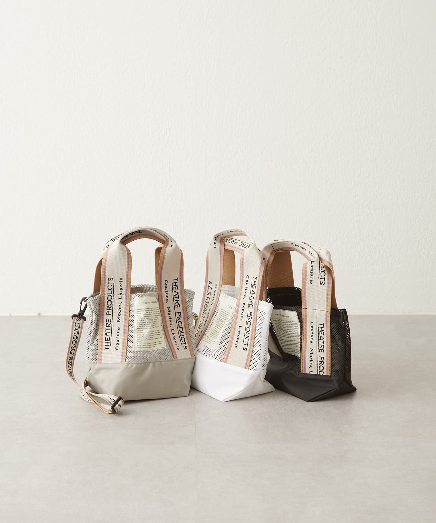 <日本代購> THEATRE PRODUCTS MISSISSIPPI MESH JACQUARD 2WAY BAG