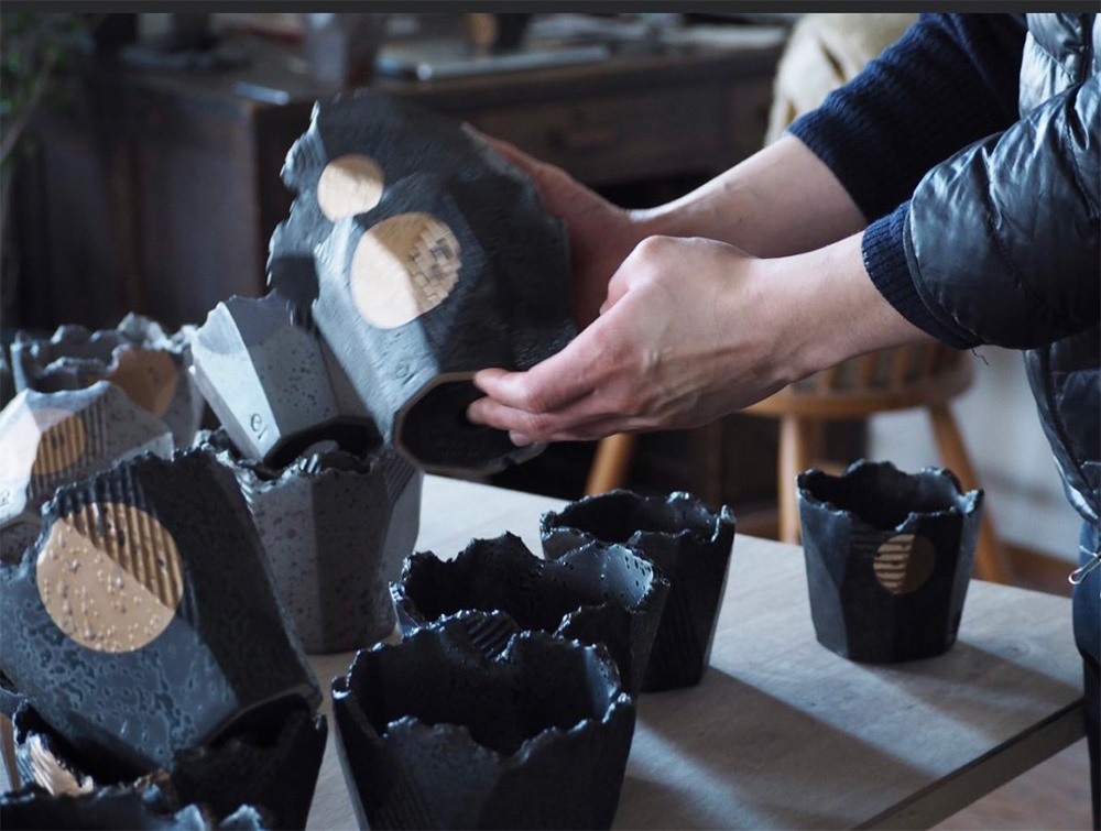 【N/OH】澪標 · 植木鉢 ➋➍黑-黃蛋黃(SS)