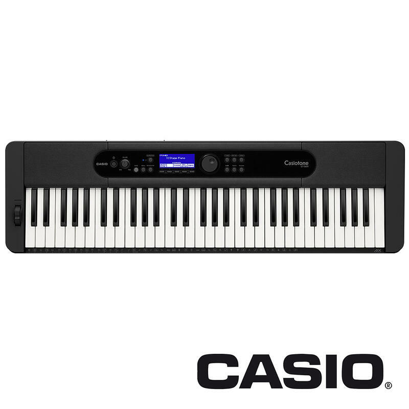 Casio CT-S400 61鍵 攜帶式電子琴 優惠加購(海克力斯KS100B X型支架)