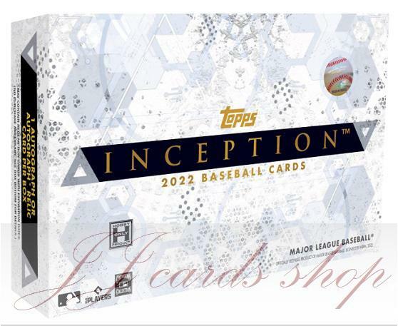 MLB 2022 Topps Inception Baseball 開端系列棒球卡卡盒