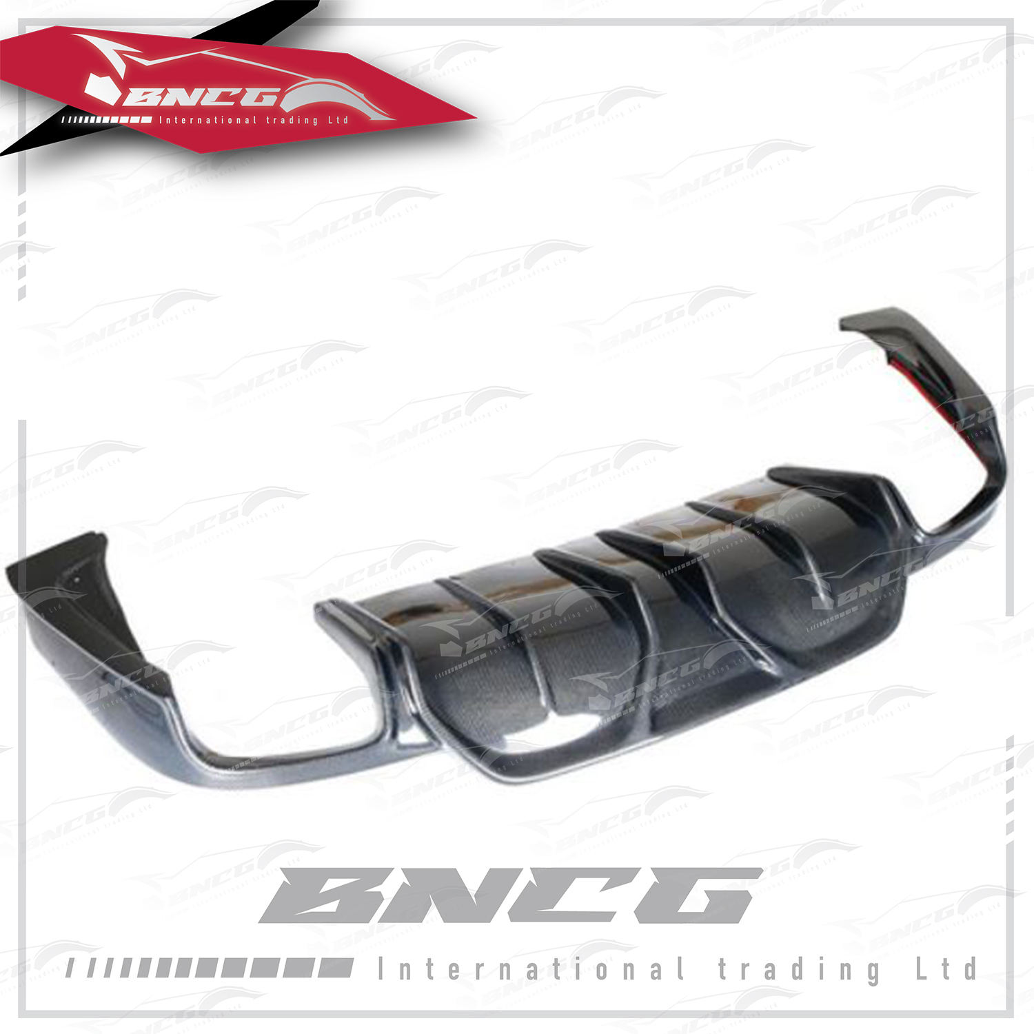 瑪莎拉蒂 Maserati 14-16年式 Ghibli 改裝 卡夢 碳纖維 外觀件 空力套件 後下巴 後導流